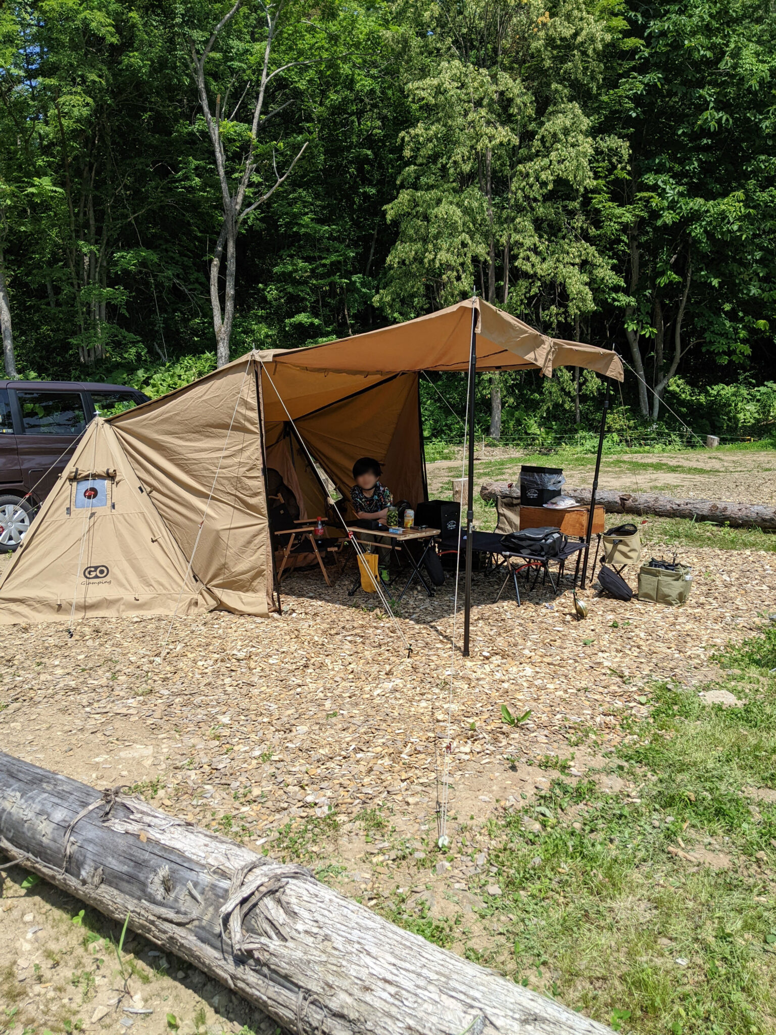 GOGlamping パップテント 前幕セット - 兵庫県のその他